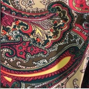 Dresses - Paisley Mini Dress On/Off the Shoulder Tunic Sz Sm Dresses - Paisley Mini Dress On/Off the Shoulder Tunic Sz Sm